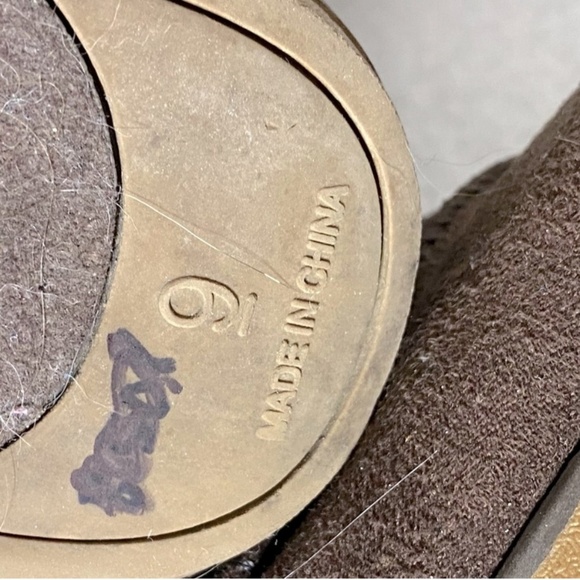 American Eagle Outfitters Brown Quilted Ankle Boots 9 - Picture 9 of 13